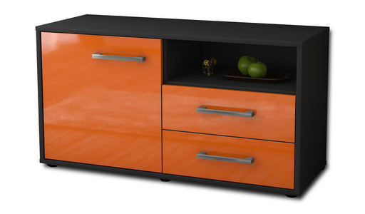Lowboard stehend mit Griffen Alessia, Orange Studio ( 92x49x35cm) - Stil.Zeit Möbel GmbH