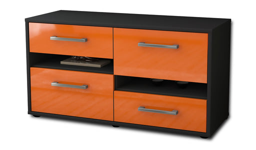 Lowboard stehend mit Griffen Alina, Orange Studio ( 92x49x35cm) - Stil.Zeit Möbel GmbH