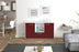 Sideboard Dhonna, Bordeaux Front ( 136x79x35cm) - Stil.Zeit Möbel GmbH