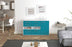 Sideboard Domi, Tuerkis Front ( 136x79x35cm) - Stil.Zeit Möbel GmbH