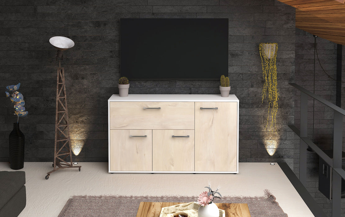 Sideboard Edera, Zeder Front ( 136x79x35cm) - Stil.Zeit Möbel GmbH