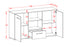 Sideboard Desideria, Beton Maß ( 136x79x35cm) - Stil.Zeit Möbel GmbH