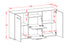 Sideboard Dimphi, Beton Maß ( 136x79x35cm) - Stil.Zeit Möbel GmbH