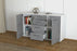 Sideboard Donna, Beton Offen ( 136x79x35cm) - Stil.Zeit Möbel GmbH