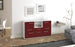 Sideboard Dominika, Bordeaux Seite ( 136x79x35cm) - Stil.Zeit Möbel GmbH