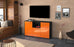 Sideboard Demetria, Orange Seite (136x79x35cm) - Stil.Zeit Möbel GmbH