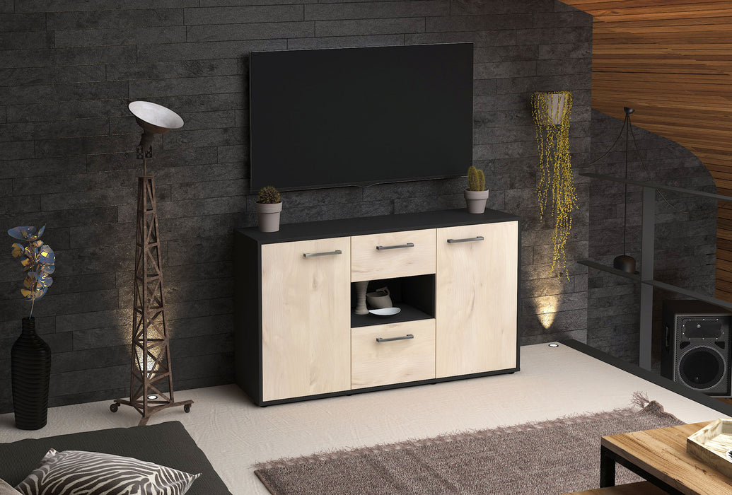 Sideboard Denise, Zeder Seite (136x79x35cm) - Stil.Zeit Möbel GmbH