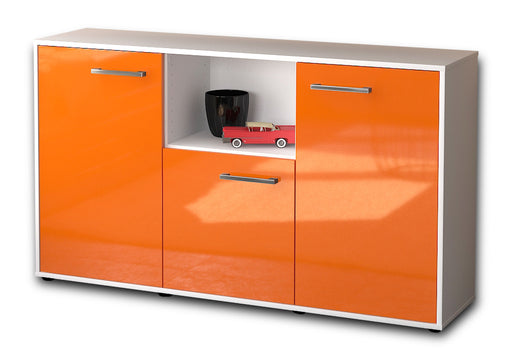 Sideboard Demetria, Orange Studio ( 136x79x35cm) - Stil.Zeit Möbel GmbH