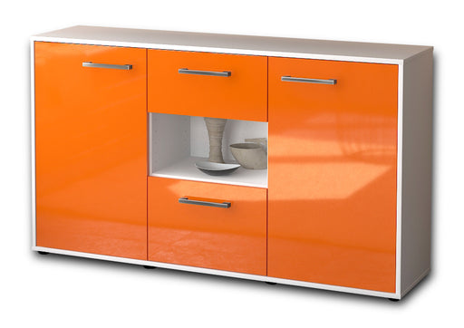 Sideboard Denise, Orange Studio ( 136x79x35cm) - Stil.Zeit Möbel GmbH