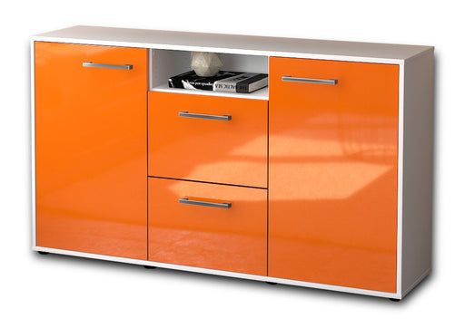 Sideboard Dimphi, Orange Studio ( 136x79x35cm) - Stil.Zeit Möbel GmbH