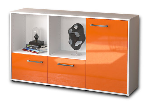 Sideboard Dolcia, Orange Studio ( 136x79x35cm) - Stil.Zeit Möbel GmbH
