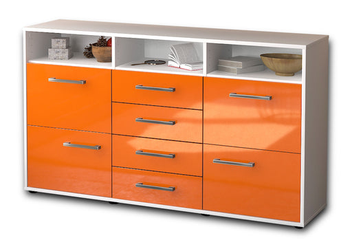 Sideboard Donabella, Orange Studio ( 136x79x35cm) - Stil.Zeit Möbel GmbH