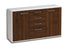 Sideboard Donatella, Walnuss Studio ( 136x79x35cm) - Stil.Zeit Möbel GmbH