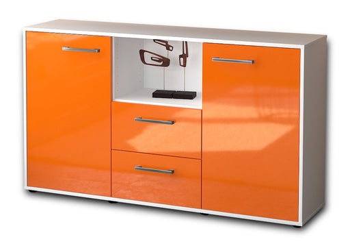 Sideboard Donika, Orange Studio ( 136x79x35cm) - Stil.Zeit Möbel GmbH