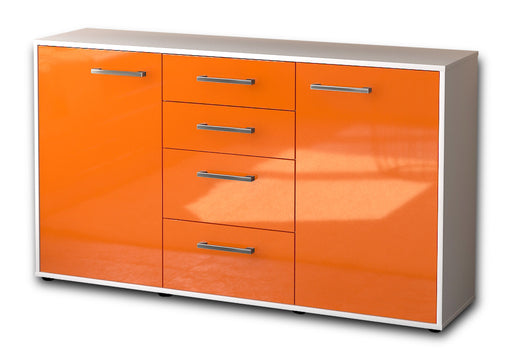Sideboard Donna, Orange Studio ( 136x79x35cm) - Stil.Zeit Möbel GmbH