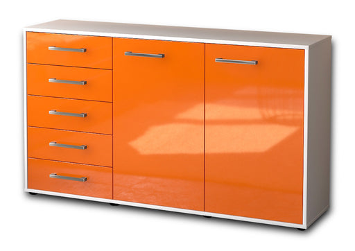 Sideboard Dorentina, Orange Studio ( 136x79x35cm) - Stil.Zeit Möbel GmbH