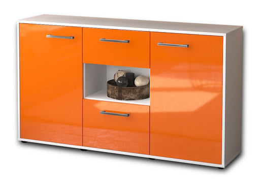Sideboard Doriana, Orange Studio ( 136x79x35cm) - Stil.Zeit Möbel GmbH