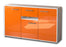 Sideboard Dorina, Orange Studio ( 136x79x35cm) - Stil.Zeit Möbel GmbH