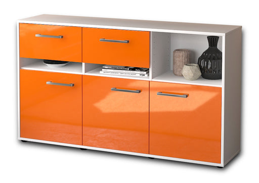 Sideboard Dorotea, Orange Studio ( 136x79x35cm) - Stil.Zeit Möbel GmbH