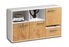 Sideboard EDA, Eiche Studio ( 136x79x35cm) - Stil.Zeit Möbel GmbH