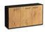 Sideboard Delia, Eiche Studio (136x79x35cm) - Stil.Zeit Möbel GmbH