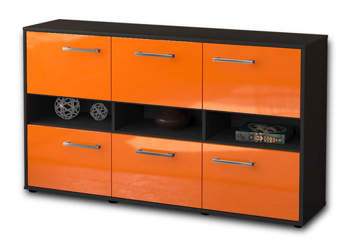 Sideboard Diletta, Orange Studio (136x79x35cm) - Stil.Zeit Möbel GmbH