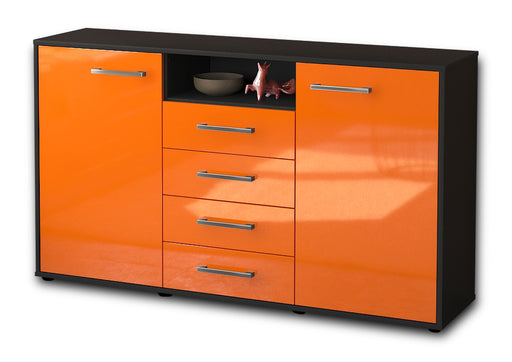 Sideboard Donnice, Orange Studio (136x79x35cm) - Stil.Zeit Möbel GmbH