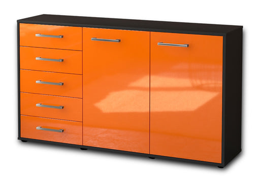 Sideboard Dorentina, Orange Studio (136x79x35cm) - Stil.Zeit Möbel GmbH
