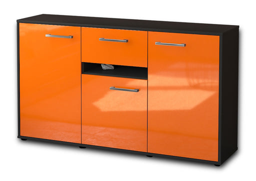 Sideboard Dorina, Orange Studio (136x79x35cm) - Stil.Zeit Möbel GmbH
