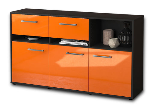 Sideboard Dorotea, Orange Studio (136x79x35cm) - Stil.Zeit Möbel GmbH
