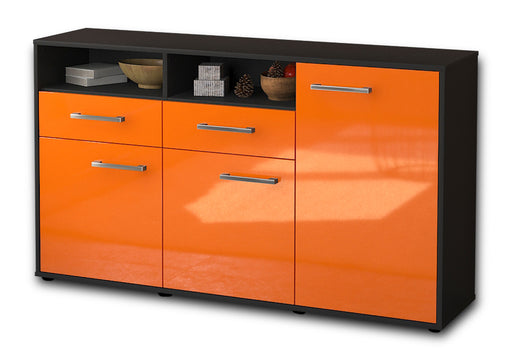 Sideboard Editta, Orange Studio (136x79x35cm) - Stil.Zeit Möbel GmbH