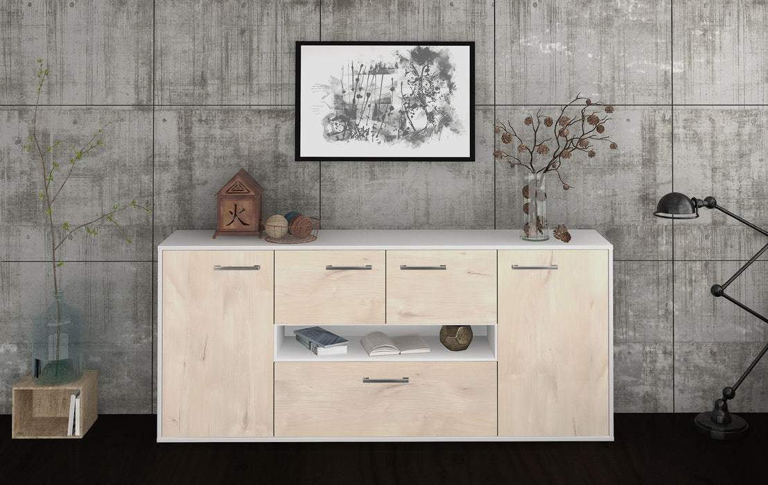 Sideboard Elisabetta, Zeder Front (180x79x35cm) - Stil.Zeit Möbel GmbH