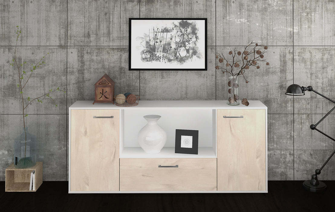 Sideboard Ella, Zeder Front (180x79x35cm) - Stil.Zeit Möbel GmbH