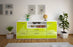 Sideboard Eluana, Gruen Front (180x79x35cm) - Stil.Zeit Möbel GmbH