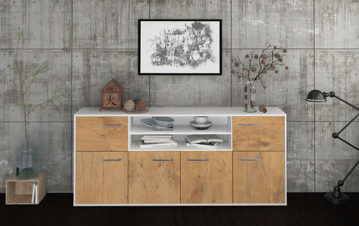 Sideboard Emilia, Eiche Front (180x79x35cm) - Stil.Zeit Möbel GmbH