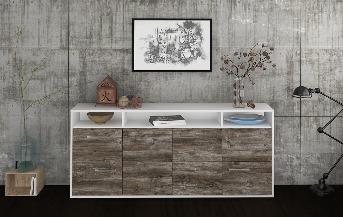 Sideboard Evita, Treibholz Front (180x79x35cm) - Stil.Zeit Möbel GmbH