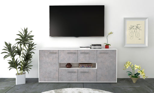 Sideboard Farina, Beton Front (180x79x35cm) - Stil.Zeit Möbel GmbH