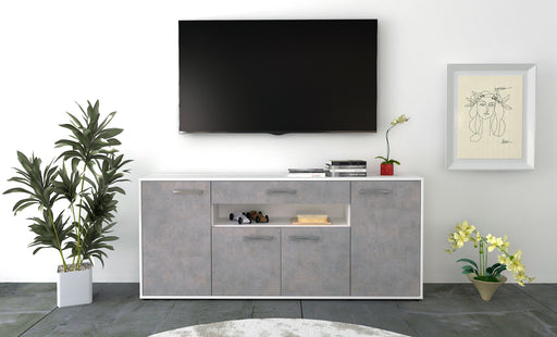 Sideboard Fiorella, Beton Front (180x79x35cm) - Stil.Zeit Möbel GmbH