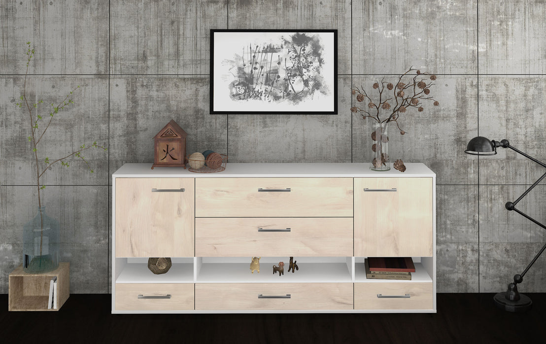 Sideboard Florentina, Zeder Front (180x79x35cm) - Stil.Zeit Möbel GmbH