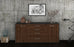 Sideboard Elettra, Walnuss Front (180x79x35cm) - Stil.Zeit Möbel GmbH