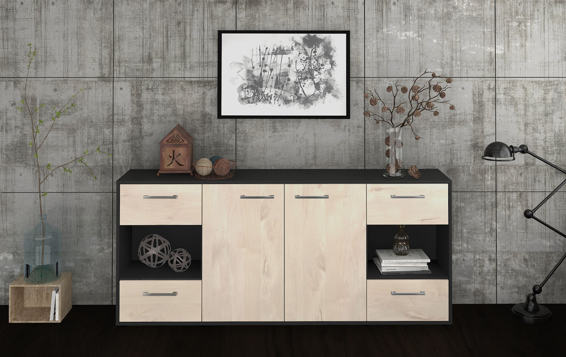 Sideboard Gaia, Zeder Front (180x79x35cm) - Stil.Zeit Möbel GmbH