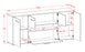 Sideboard Elisabetta, Gruen Maß (180x79x35cm) - Stil.Zeit Möbel GmbH