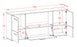 Sideboard Elvezia, Grau Maß (180x79x35cm) - Stil.Zeit Möbel GmbH