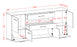 Sideboard Emely, Bordeaux Maß (180x79x35cm) - Stil.Zeit Möbel GmbH