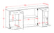 Sideboard Gabriella, Rost Maß (180x79x35cm) - Stil.Zeit Möbel GmbH