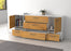 Sideboard Floriana, Gelb Offen (180x79x35cm) - Stil.Zeit Möbel GmbH