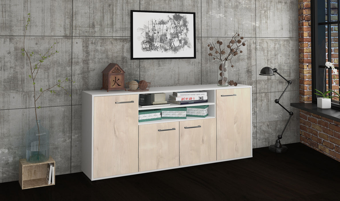 Sideboard Elsita, Zeder Seite (180x79x35cm) - Stil.Zeit Möbel GmbH