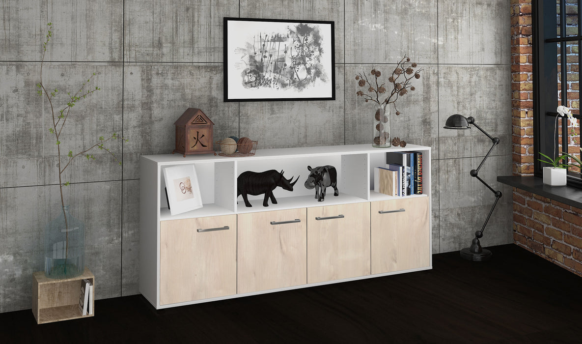 Sideboard Enrica, Zeder Seite (180x79x35cm) - Stil.Zeit Möbel GmbH