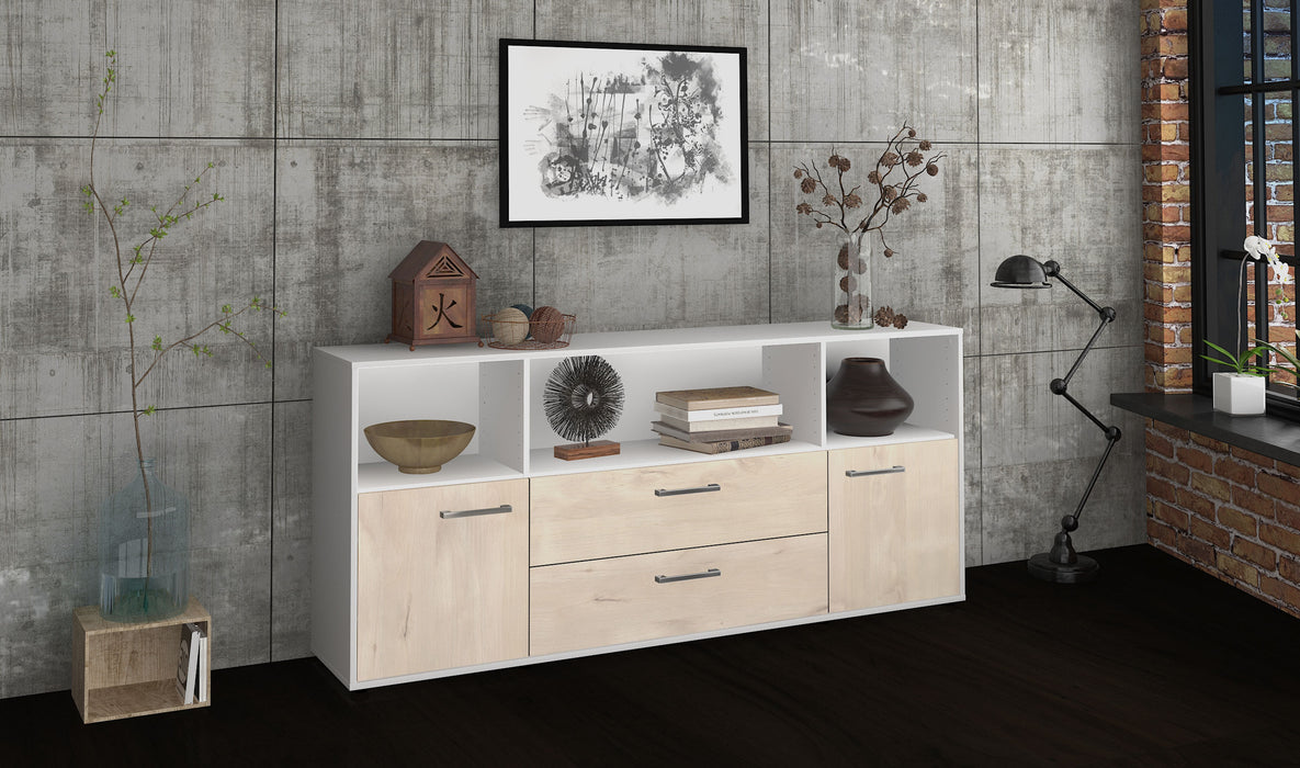 Sideboard Enza, Zeder Seite (180x79x35cm) - Stil.Zeit Möbel GmbH