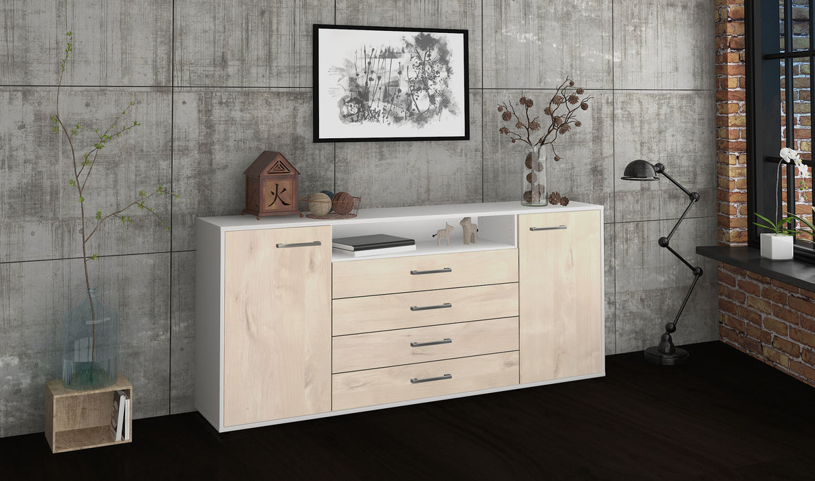 Sideboard Enzo, Zeder Seite (180x79x35cm) - Stil.Zeit Möbel GmbH